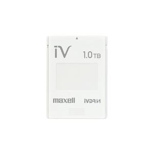 maxell カセットHDD iV（アイヴィ）カラーシリーズ 1TB ホワイト M-VDRS1T.E.WH