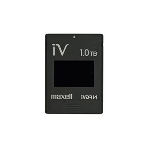 maxell カセットHDD iV（アイヴィ）カラーシリーズ 1TB ブラック M-VDRS1T.E.BK