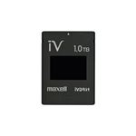 maxell カセットHDD iV（アイヴィ）カラーシリーズ 1TB ブラック M-VDRS1T.E.BK