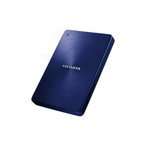 IOデータ USB 3.0／2.0対応 ポータブルハードディスク カクうす 1.0TB ブルー HDPX-UTA1.0B