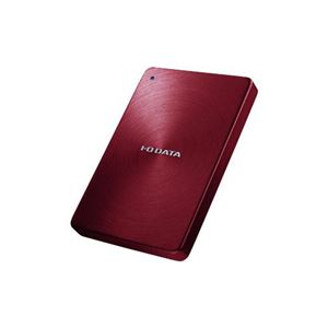 IOデータ USB 3.0／2.0対応 ポータブルハードディスク「カクうす」 2.0TB レッド HDPX-UTA2.0R