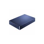 IOデータ HDPH-UT2DNV USB 3.0／2.0対応ポータブルハードディスク「カクうす 波（なみ）」 ミレニアム群青 2TB