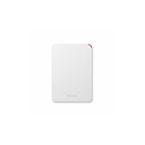 BUFFALO バッファロー ミニステーション ターボPC EX2 Plus対応 耐衝撃＆amp;USB3.0ポータブルHDD ホワイト 4TB HD-PSF4.0U3-GW HD-PSF4.0U3-GW