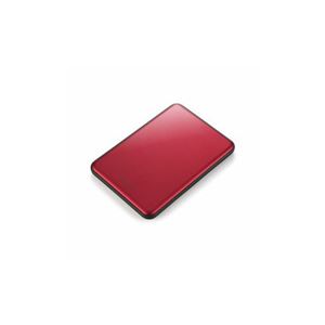 BUFFALO バッファロー HD-PUS2.0U3-RC ポータブルハードディスク 「Mini Station」 レッド 2TB HD-PUS2.0U3RC