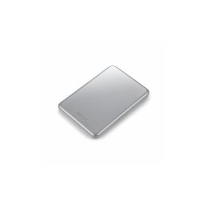 BUFFALO バッファロー HD-PUS2.0U3-SC ポータブルハードディスク 「Mini Station」 シルバー 2TB HD-PUS2.0U3SC