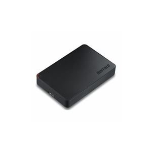 BUFFALO バッファロー HD-PCF2.0U3-GBE ミニステーション ターボPC EX2 Plus対応 USB3.1（Gen1）／USB3.0用ポータブルHDD ブラック 2TB HD-PCF2.0U3-GBE
