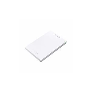 BUFFALO バッファロー ミニステーション USB3.1（Gen1）／USB3.0 ポータブルHDD 500GB ホワイト HD-PCG500U3-WA