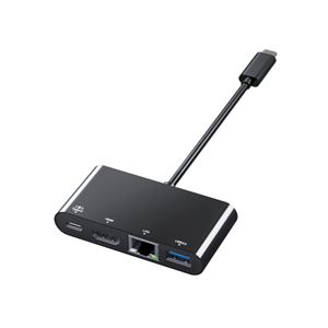 エレコム USB Type-C接続ドッキングステーション（PD対応） DST-C02BK