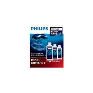 （まとめ） PHILIPS ジェットクリーン用洗浄液 HQ203／61 【×3セット】