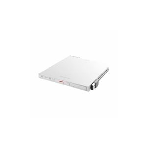 BUFFALO バッファロー BRXL-PT6U2V-WHD BDXL対応 USB2.0用 ポータブルブルーレイドライブ スリムタイプ ホワイト BRXL-PT6U2V-WHD