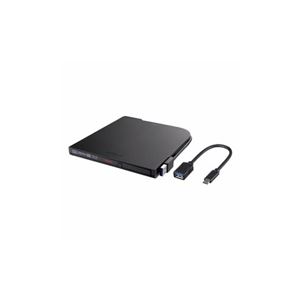 BUFFALO バッファロー BRXL-PT6U3-BKD BDXL対応 USB3.1（Gen1）／USB3.0用 ポータブルブルーレイドライブ スリムタイプ ブラック BRXL-PT6U3-BKD
