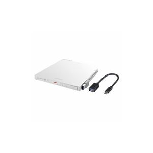 BUFFALO バッファロー BRXL-PT6U3-WHD BDXL対応 USB3.1（Gen1）／USB3.0用 ポータブルブルーレイドライブ スリムタイプ ホワイト BRXL-PT6U3-WHD