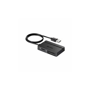 （まとめ） BUFFALO バッファロー BSCRY100U2BK カードリーダー ブラック 【×5セット】