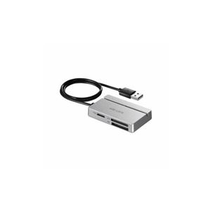 （まとめ） BUFFALO バッファロー BSCRY100U2SV カードリーダー シルバー 【×5セット】