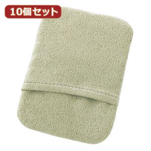 10個セットディスプレイクリーニングパッド（グリーン） CD-CC23GX10
