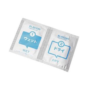 エレコム ウイルス除去クリーナー ウェット＆ドライティッシュ P-VRWD50P
