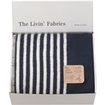 The Livin＆#x2019;Fabrics 泉大津産リバーシブルブランケット C8140094