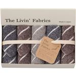 The Livin' Fabrics 今治産タオルハンカチ5P B3126087