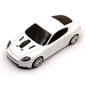 LANDMICE ASTON MARTIN 2.4G無線マウス 1750dpi ホワイト AM-DBS-WH