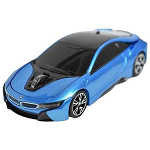 LANDMICE BMW i8シリーズ 無線カーマウス 2.4Ghz 1750dpi ブルー BM-Pi8-BL