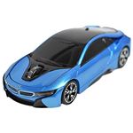 LANDMICE BMW i8シリーズ 無線カーマウス 2.4Ghz 1750dpi ブルー BM-Pi8-BL