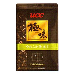 UCC上島珈琲 UCC極味 やわらか仕立て（豆）AP500g 12袋入り UCC310478000