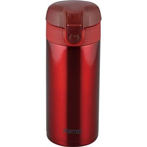 （まとめ）ワンタッチ栓マグボトル370ml レッド B2076528 B3076029【×2セット】