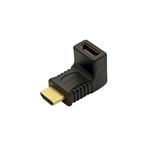 （まとめ）YouZipper HDMI L字変換アダプタ ZHDX-L【×10セット】