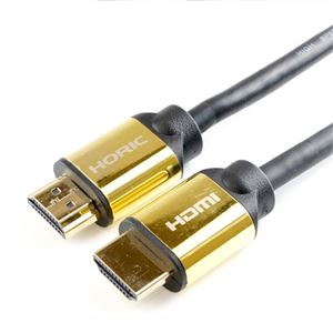 （まとめ）HORIC HDMIケーブル 1.5m ゴールド HD15-134GD【×5セット】