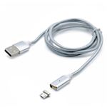 （まとめ）日本トラストテクノロジー マグネットケーブル1m for microUSB MAGMUCABLE-1M【×3セット】