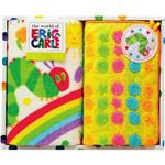 （まとめ）はらぺこあおむし ハッピー ウォッシュタオル＆ループ付タオル C7114528 C8090029【×3セット】