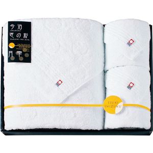 （まとめ） しまなみ匠の彩 今治製タオルセット B2123550 B3122114 B4123587【×2セット】