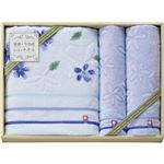 （まとめ） 愛媛・今治産いいタオル タオルセット L2051060 L3058554【×2セット】