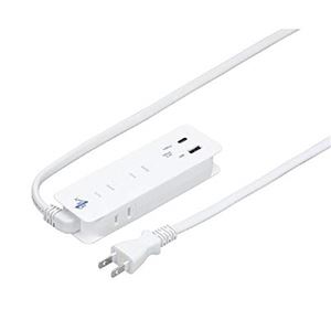 5個セット YAZAWA 国内海外兼用3AC2USB3.4A1mタイプC付 VFC34A3AC1CX5