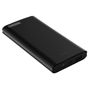 5個セット Lazos 10000mAh Type-C対応 携帯用充電器 ブラック L-M10C-BX5