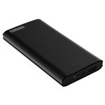 5個セット Lazos 10000mAh Type-C対応 携帯用充電器 ブラック L-M10C-BX5