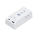 5個セット YAZAWA 国内海外兼用3AC2USB4.8AアダプタータイプC付 VF48A3AC1CX5