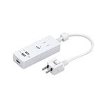 5個セット YAZAWA 国内海外兼用1AC3USB4.8Aアダプター VFC48A1AC3UX5