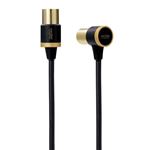 5個セット エレコム TV接続用アンテナケーブル ブラック DH-ATLS48K50BKX5