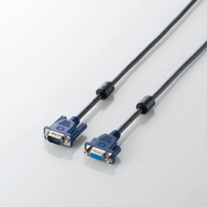 5個セット エレコム ディスプレイ延長ケーブル CAC-E20BKX5
