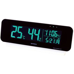 電波時計付デジタル温・湿度計 C9059624