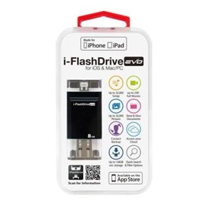 Photofast i-FlashDrive EVO for iOS＆Mac/PC Apple社認定 LightningUSBメモリー 8GB IFDEVO8GB