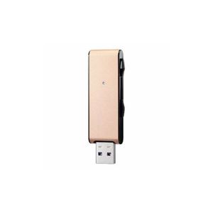IOデータ USB3.1 Gen 1（USB3.0）対応 アルミボディUSBメモリー 「U3-MAX2シリーズ」 64GB・ゴールド U3-MAX2/64G