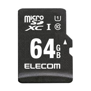 エレコム microSDXCカード/車載用/MLC/UHS-I/64GB MF-CAMR064GU11A
