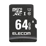 エレコム microSDXCカード/車載用/MLC/UHS-I/64GB MF-CAMR064GU11A