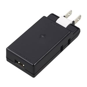 5個セット YAZAWA 雷ガード付極小タップ2AC+1USB2.4Aブラック H6MK3001UBKX5