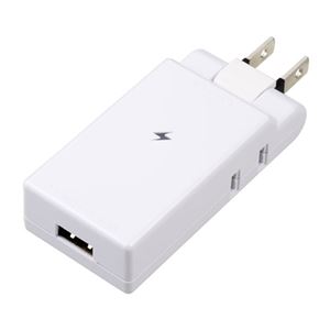 5個セット YAZAWA 雷ガード付極小タップ2AC+1USB2.4Aホワイト H6MK3001UWHX5