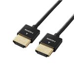 5個セット エレコム イーサネット対応スーパースリムHDMIケーブル（A-A） DH-HD14SS07BKX5
