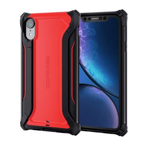 エレコム iPhone XR/ZEROSHOCK/Alpha/レッド PM-A18CZEROHRD