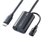 サンワサプライ 5m延長USB3.1 Type C-USB3.1Aアクティブリピーターケーブル KB-USB-RCA305